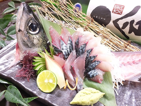 戸内の魚貝と地酒ひめいちえ